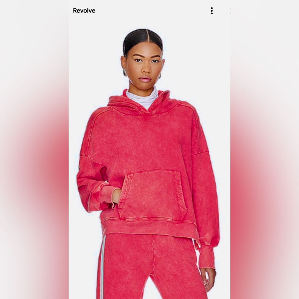 NWT Sundry Faded Red Hoodie
